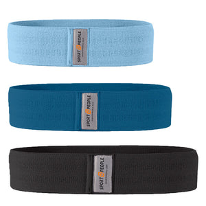 Booty Hip Bands Set of 3 (+ FREE Gift - 4-Week Booty Shaping eBook) - Sport2People