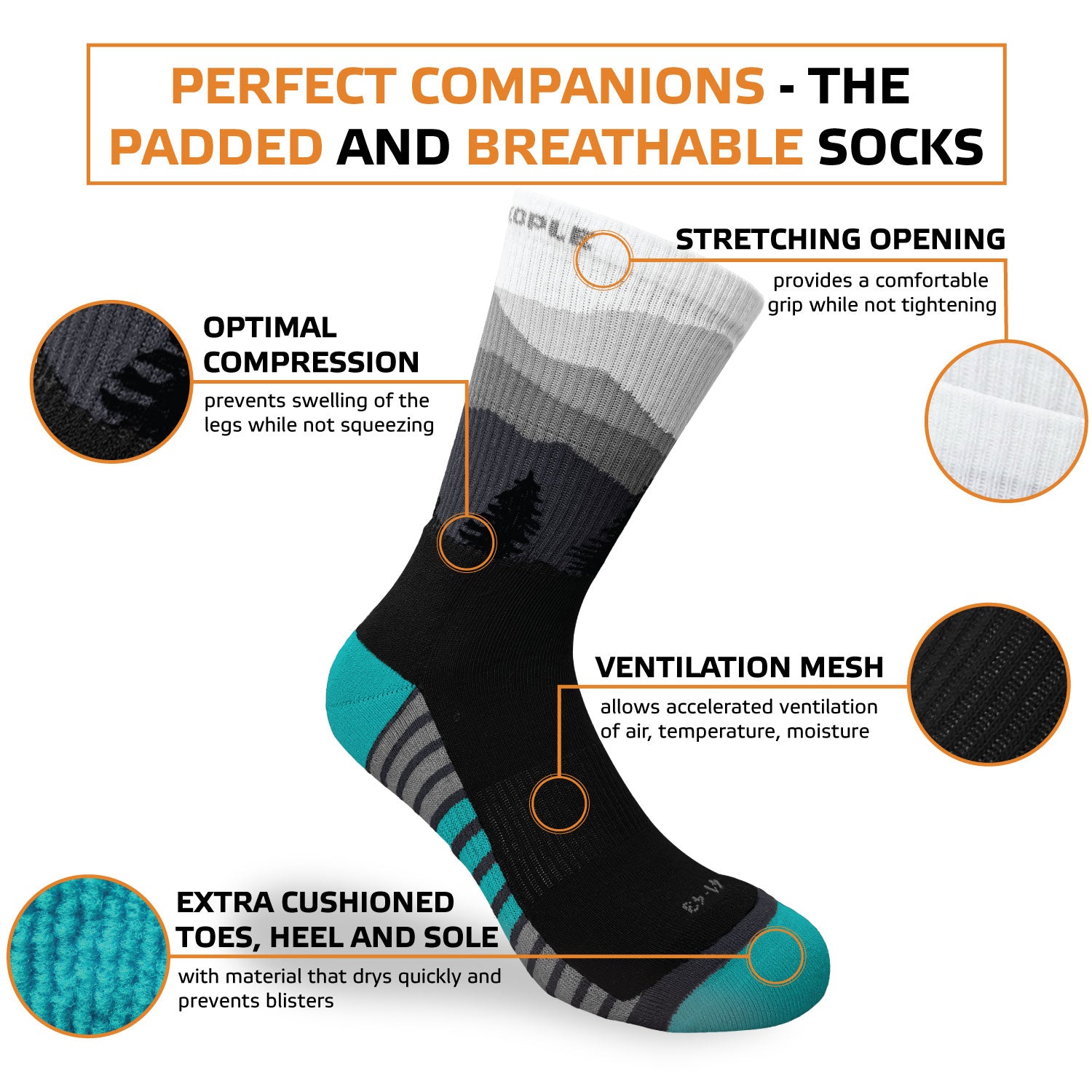 TARA Hiking Socks
