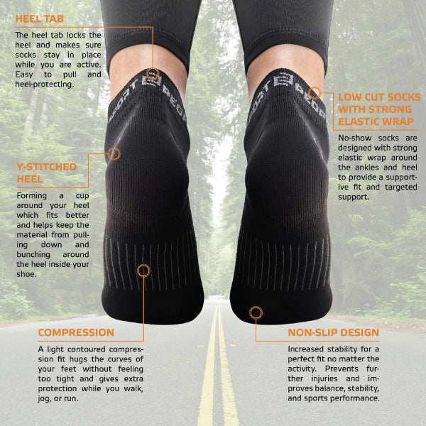 No slip running socks sale