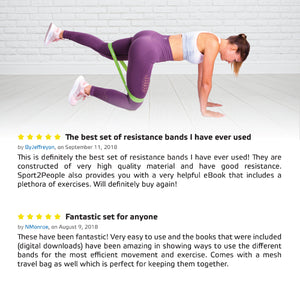 O shape online yoga resistance band
