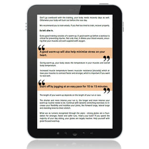 Half-Marathon training program (E-book) - Sport2People